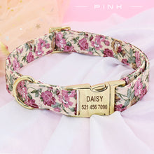 Load image into Gallery viewer, Personalized Puppy Nameplate Collar - PetBrand