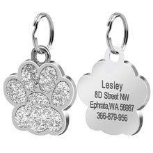 Load image into Gallery viewer, New cat / dog ID tag with engraving - PetBrand