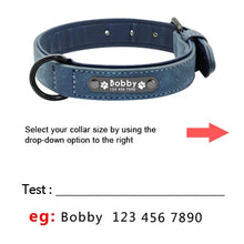 Load image into Gallery viewer, Leather Personalized Collars - PetBrand