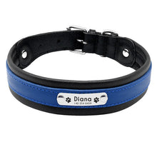 Load image into Gallery viewer, Personalized Leather Dog Collar - PetBrand