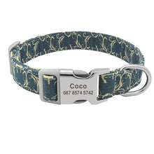 Load image into Gallery viewer, Personalized Printed Nylon Dog Collar - PetBrand 
