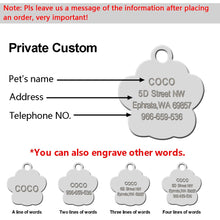 Load image into Gallery viewer, New cat / dog ID tag with engraving - PetBrand 
