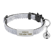 Load image into Gallery viewer, Personalized Quick Release Cat Collar - PetBrand 
