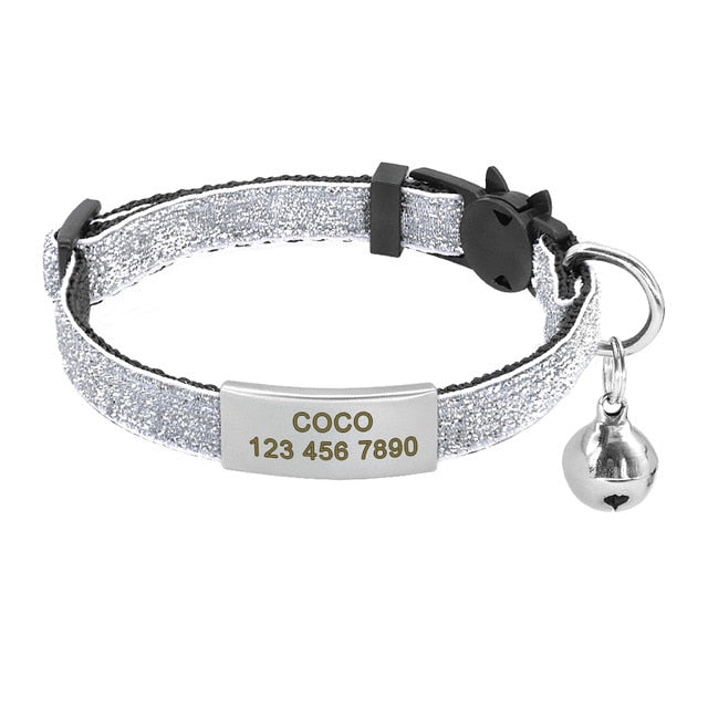 Personalized Quick Release Cat Collar - PetBrand 