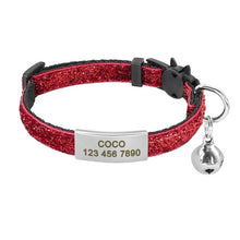 Load image into Gallery viewer, Personalized Quick Release Cat Collar - PetBrand 
