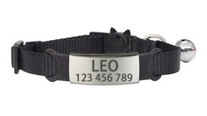 Personalized ID Engraving Cat Collar - PetBrand 