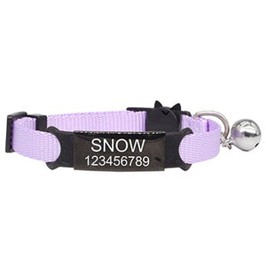 Personalized ID Engraving Cat Collar - PetBrand 