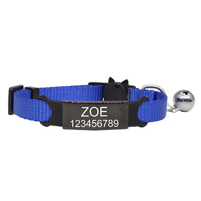 Personalized ID Engraving Cat Collar - PetBrand 