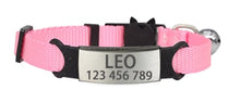 Load image into Gallery viewer, Personalized ID Engraving Cat Collar - PetBrand 
