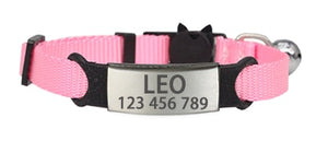 Personalized ID Engraving Cat Collar - PetBrand 