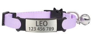 Personalized ID Engraving Cat Collar - PetBrand 