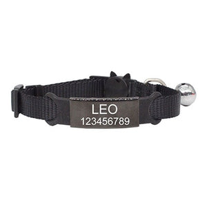 Personalized ID Engraving Cat Collar - PetBrand 