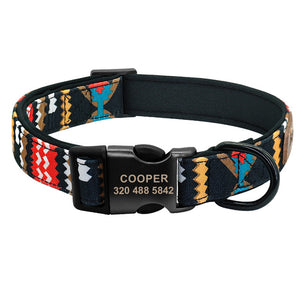 Personalized Nylon Dog Collar - PetBrand 