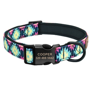 Personalized Nylon Dog Collar - PetBrand 