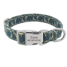 Load image into Gallery viewer, Customized Printed Nylon Dog Collar - PetBrand 
