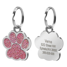 Load image into Gallery viewer, New cat / dog ID tag with engraving - PetBrand 
