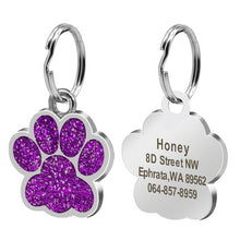 Load image into Gallery viewer, New cat / dog ID tag with engraving - PetBrand 
