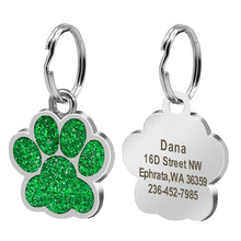 Load image into Gallery viewer, New cat / dog ID tag with engraving - PetBrand 
