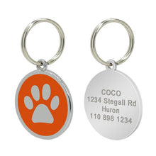 Load image into Gallery viewer, New cat / dog ID tag with engraving - PetBrand 
