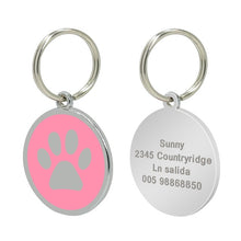 Load image into Gallery viewer, New cat / dog ID tag with engraving - PetBrand 
