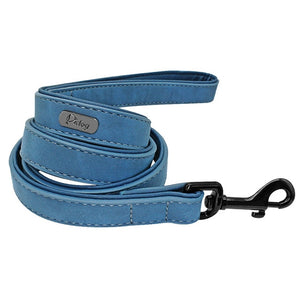 Leather Personalized Collars - PetBrand 